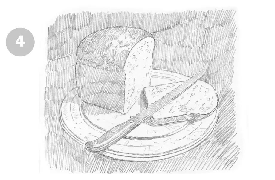 Наносим светлые тени